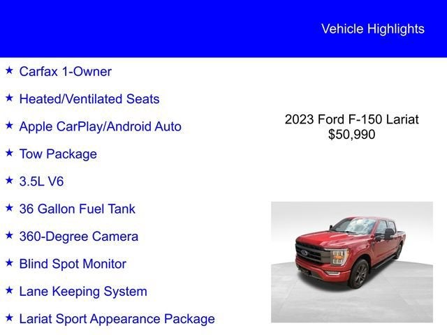 2023 Ford F-150 LARIAT