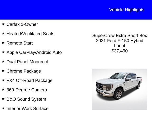 2021 Ford F-150 LARIAT