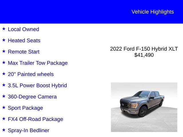 2022 Ford F-150 XLT