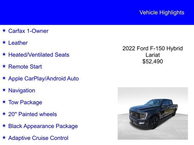 2022 Ford F-150 LARIAT