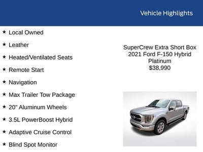 2021 Ford F-150 Platinum