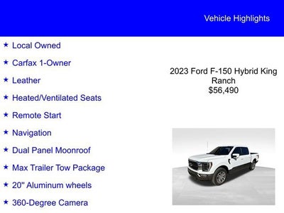 2023 Ford F-150 King Ranch