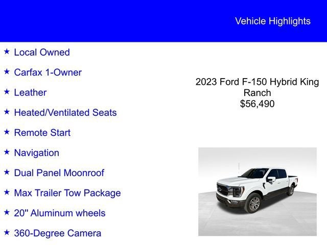 2023 Ford F-150 King Ranch