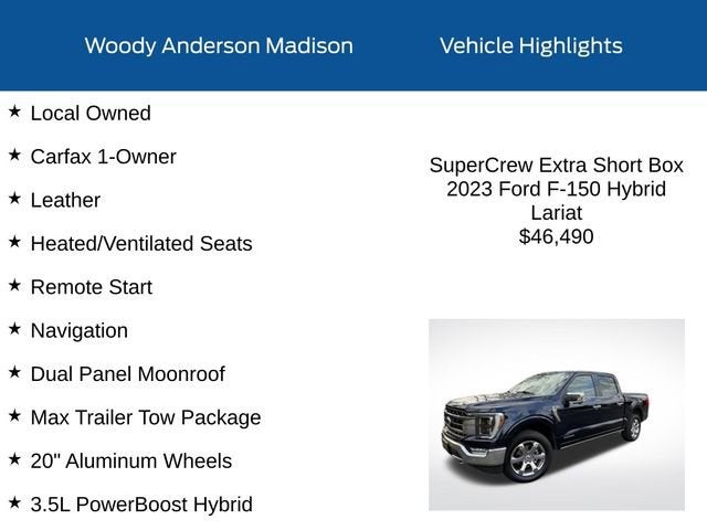 2023 Ford F-150 LARIAT