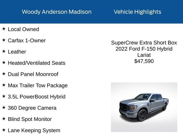 2022 Ford F-150 LARIAT