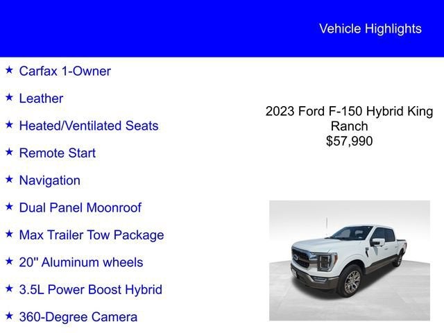 2023 Ford F-150 King Ranch