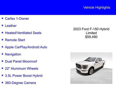 2023 Ford F-150 Limited