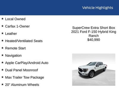 2021 Ford F-150 King Ranch