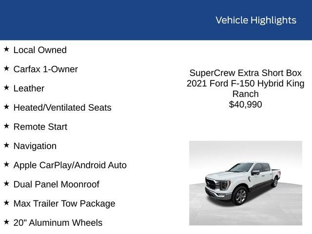 2021 Ford F-150 King Ranch