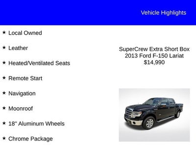2013 Ford F-150 Lariat