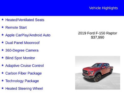 2019 Ford F-150 Raptor