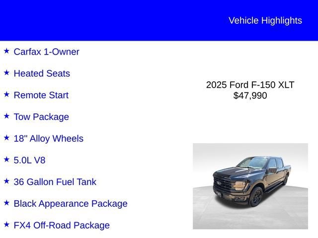 2025 Ford F-150 XLT
