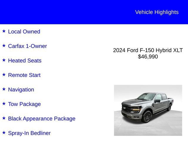 2024 Ford F-150 XLT