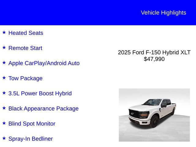 2025 Ford F-150 XLT