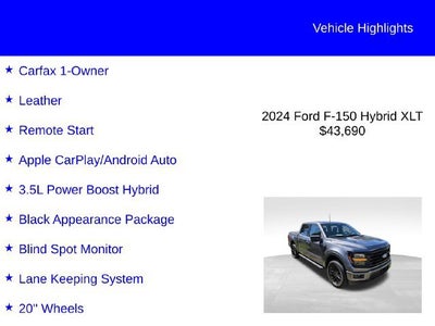 2024 Ford F-150 XLT