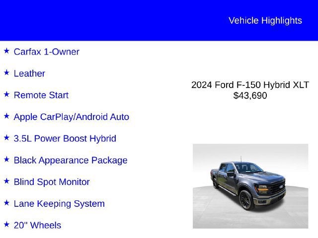 2024 Ford F-150 XLT