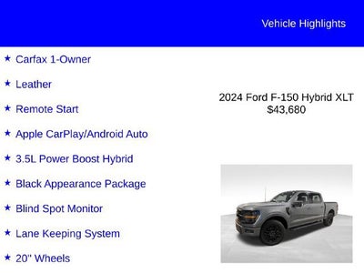 2024 Ford F-150 XLT