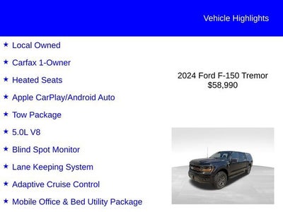 2024 Ford F-150 Tremor