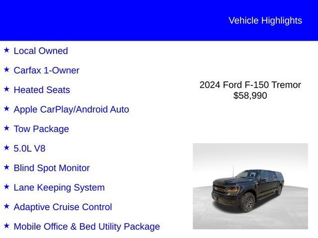 2024 Ford F-150 Tremor
