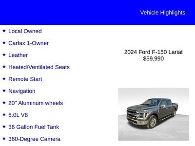 2024 Ford F-150 LARIAT