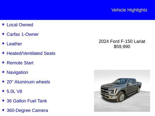 2024 Ford F-150 LARIAT