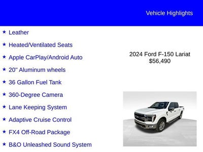 2024 Ford F-150 LARIAT