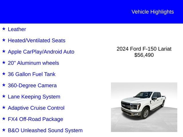 2024 Ford F-150 LARIAT