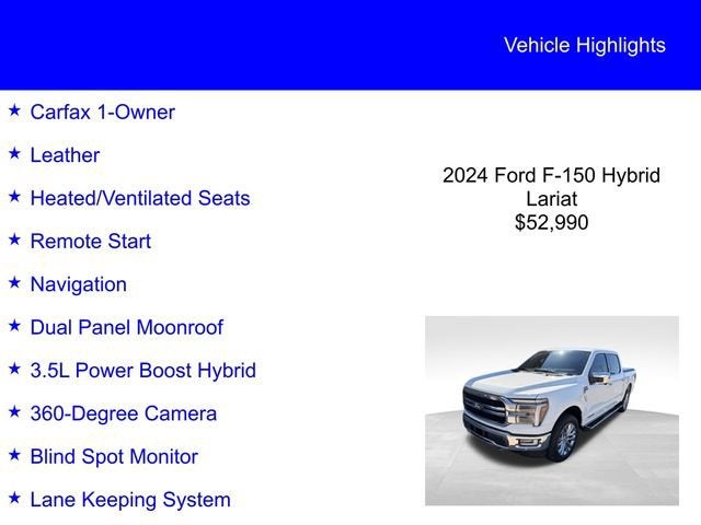 2024 Ford F-150 LARIAT