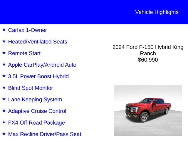 2024 Ford F-150 King Ranch