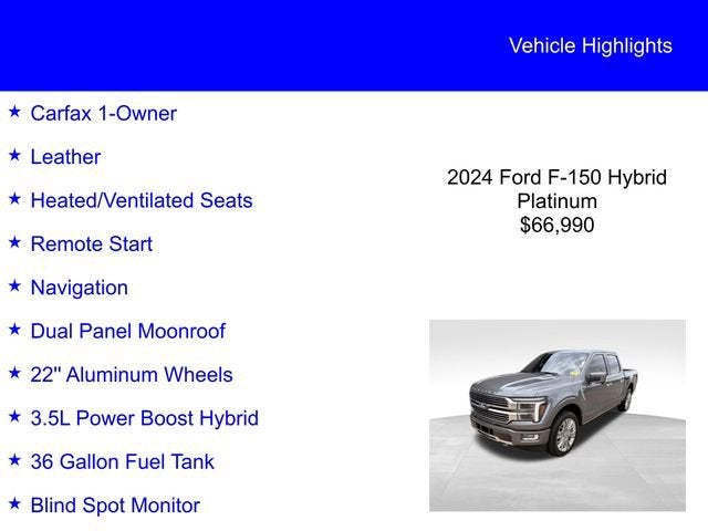2024 Ford F-150 Platinum