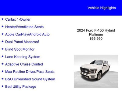 2024 Ford F-150 Platinum
