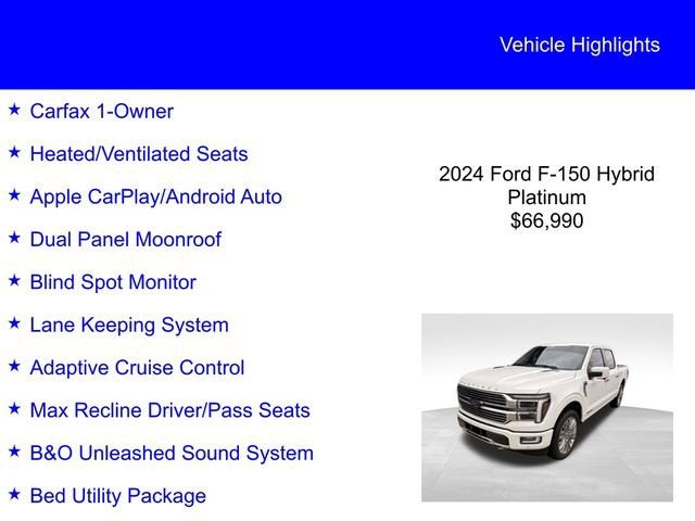 2024 Ford F-150 Platinum