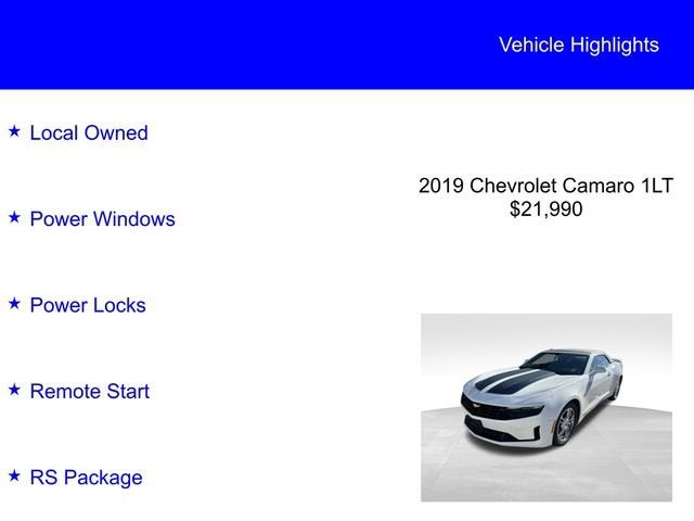 2019 Chevrolet Camaro 1LT