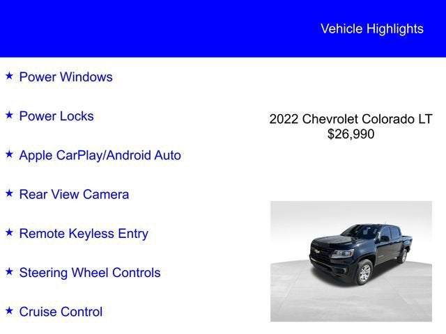 2022 Chevrolet Colorado 2WD LT