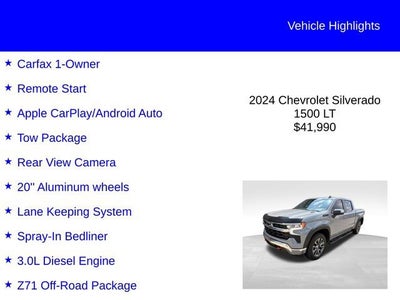 2024 Chevrolet Silverado 1500 LT