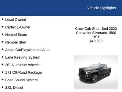 2023 Chevrolet Silverado 1500 RST