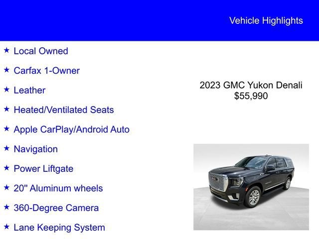 2023 GMC Yukon Denali