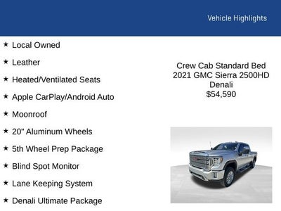 2021 GMC Sierra 2500HD Denali