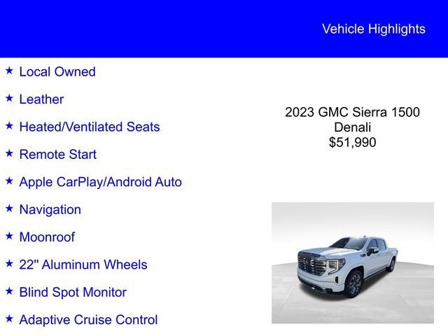 2023 GMC Sierra 1500 Denali