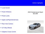 2022 Honda Accord Sedan Sport