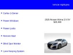 2025 Nissan Altima SV