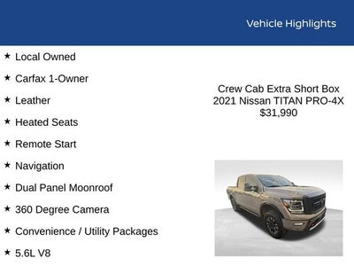 2021 Nissan Titan PRO-4X