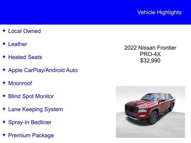 2022 Nissan Frontier PRO-4X