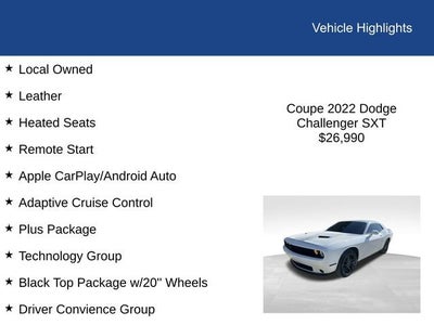 2022 Dodge Challenger SXT