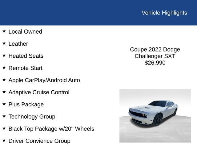 2022 Dodge Challenger SXT