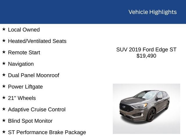 2019 Ford Edge ST