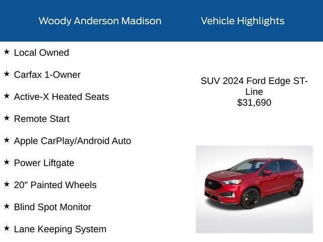 2024 Ford Edge SEL