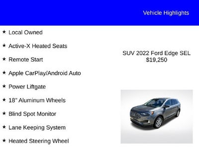 2022 Ford Edge SEL