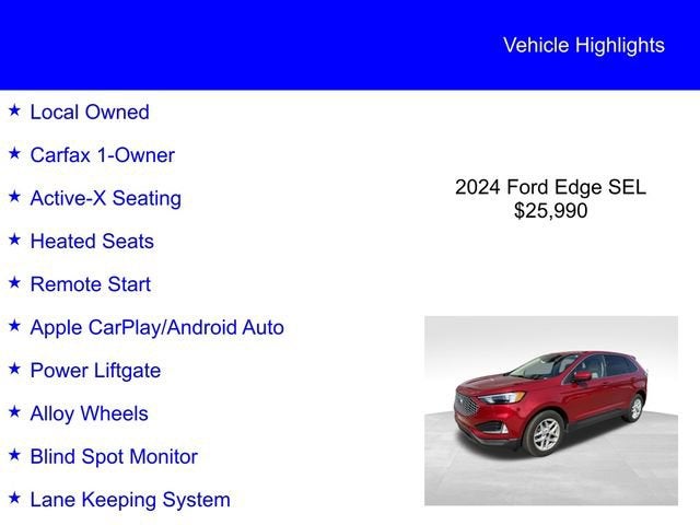 2024 Ford Edge SEL