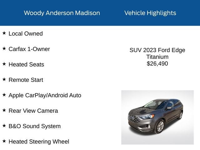 2023 Ford Edge Titanium